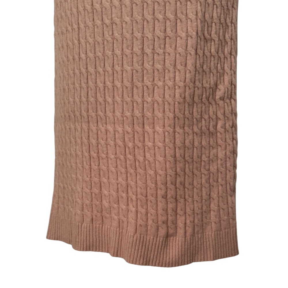 Chic Long Sleeve Knit Dress in Soft Pink - Picture 7 of 13